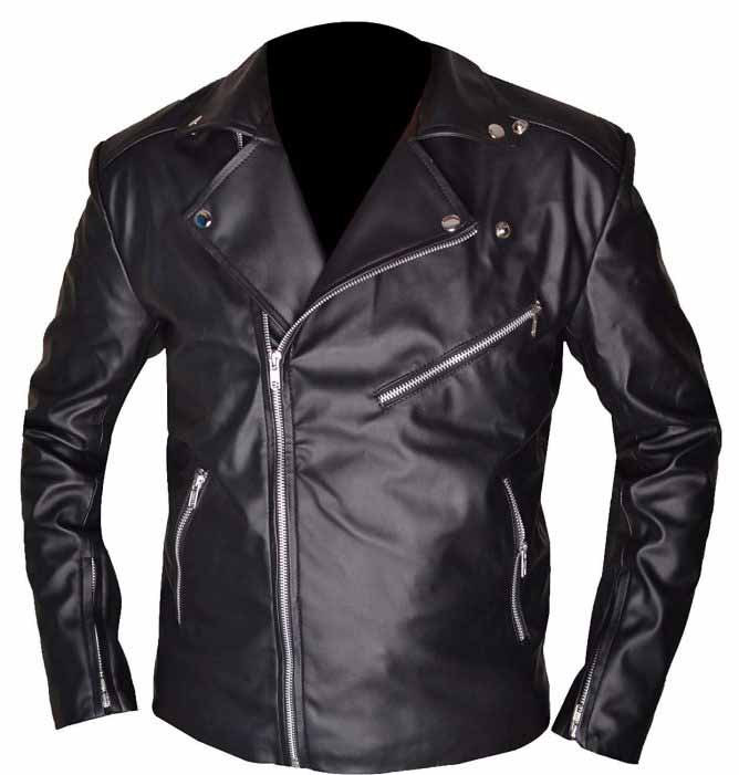 Riverdale Leather Jacket of Serpent Jughead Jones in Black - FJ