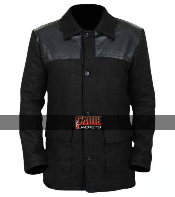 $40 off on Legion David Haller Black Wool & Leather Jacket