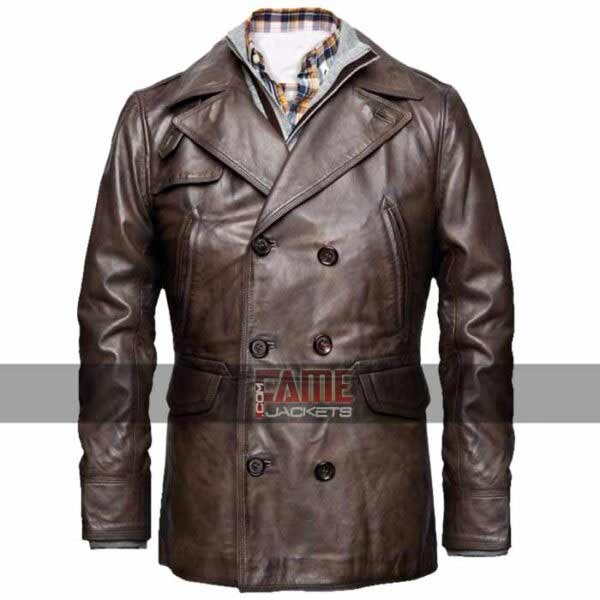Buy Ben Affleck Real Leather Mens Winter Coat