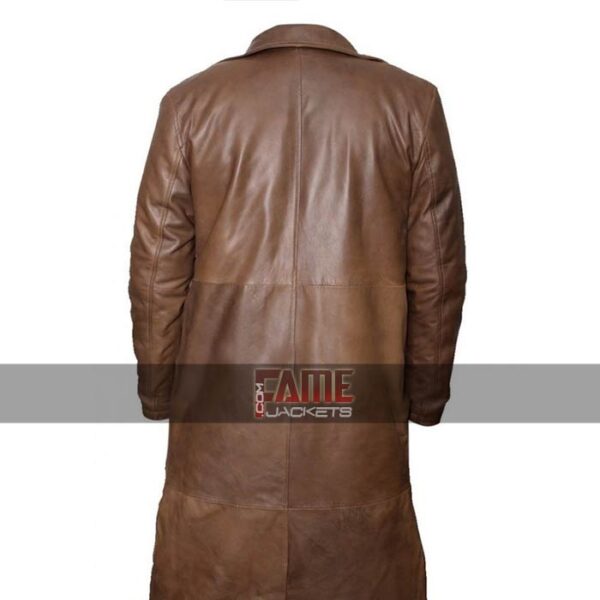 $50 Off on Batman Brown Leather Mens Winter Coat