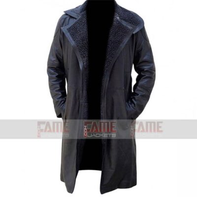 Buy Ryan Gosling Blade Runner Black Leather Winter Coat