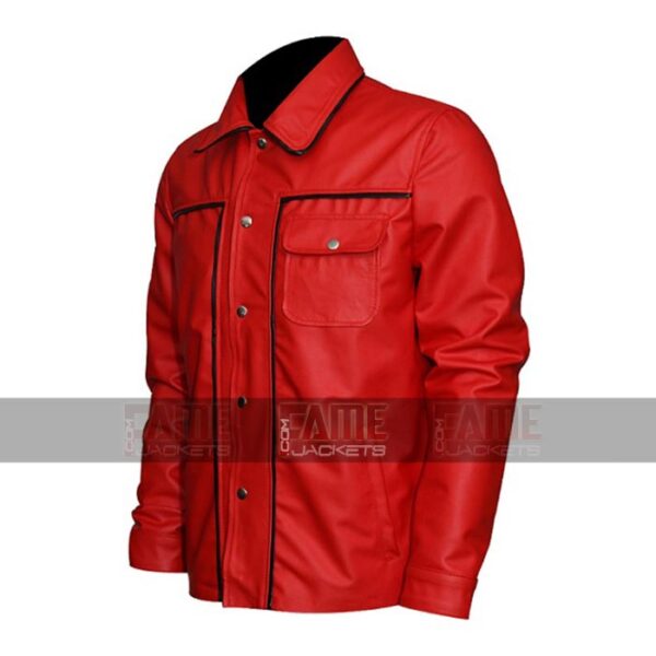 Elvis Presley Red Leather Vintage Jackets On Sale