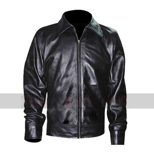 Russell Crowe Black Leather Jacket On Sale