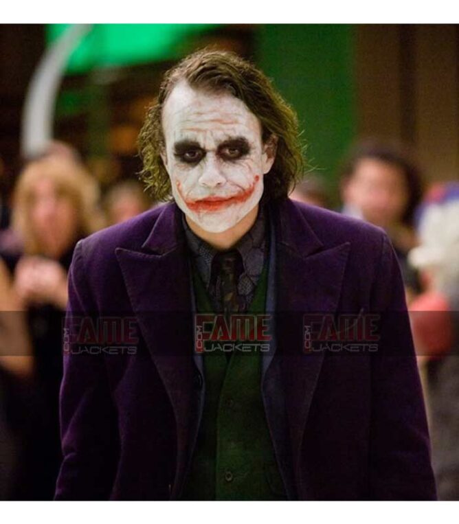 Heath Ledger The Dark Knight Joker Costume Famejackets 