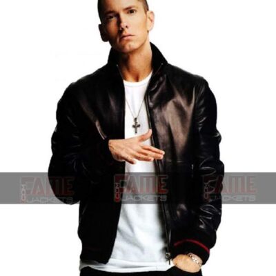 Buy Eminem Not Afraid Vintage Leather Jacket