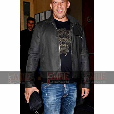 Vin Diesel Fast And Furious Black Cotton Jacket
