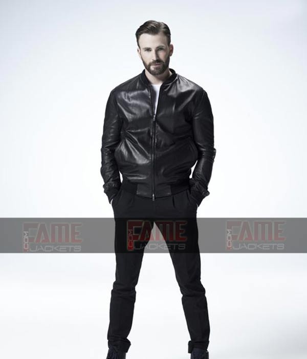 Purchase Chris Evans Casual Cow Leather Slim Fit Jacket At Low Cost