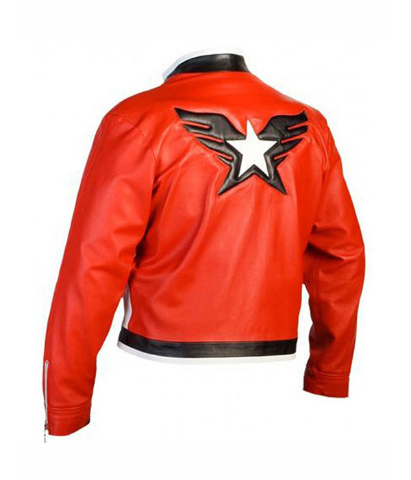 Shop King Of Fighters 14 Rock Howard Leather Jacket At low Cost