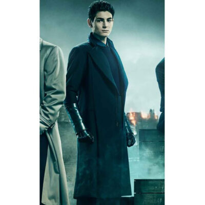 Gotham Season 5 David Mazouz Wool Coat