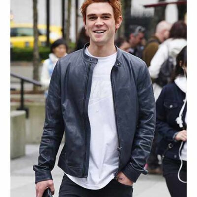 Buy Archie Andrews Blue Leather Jacket from Riverdale Season 2