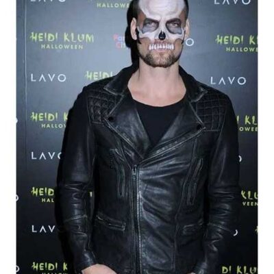 Halloween Party Adam Lambert Leather Jacket