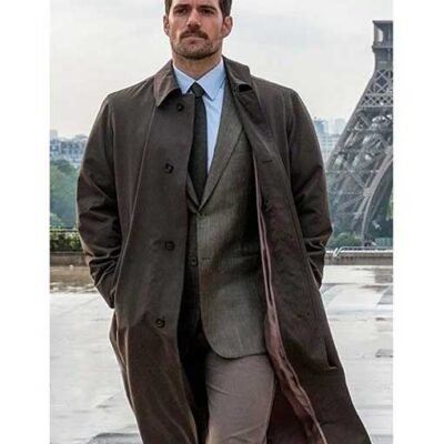 August Walker Mission Impossible Fallout Brown Coat Online