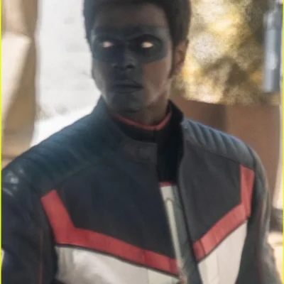 Edi Gathegi Superman Men Leather Jacket