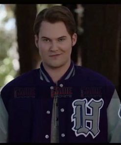 13 Reasons Why Bryce Walker Letterman Varsity Blue Jacket 