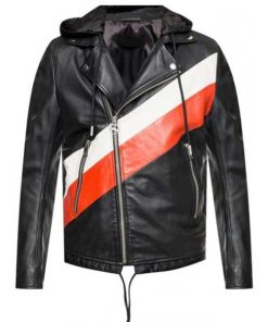 13 Reasons Why Season 4 Ross Butler Black Leather Jacket