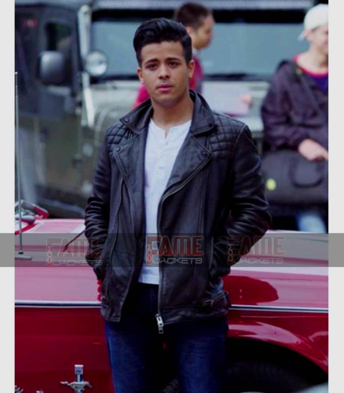 Tony Padilla Men's Real Black Leather Jacket