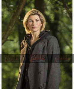 Alternative view of 13th Doctor Jodie Whittaker Double Breasted Wool Coat
