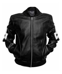 Seinfeld Michael Hoban Black Bomber Leather Jacket
