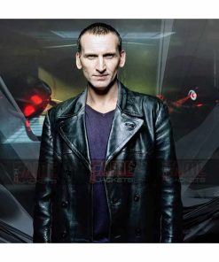 Christopher Eccleston Men's Leather Jacket