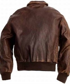Alternative view of Men's A2 Flight Bomber Jacket
