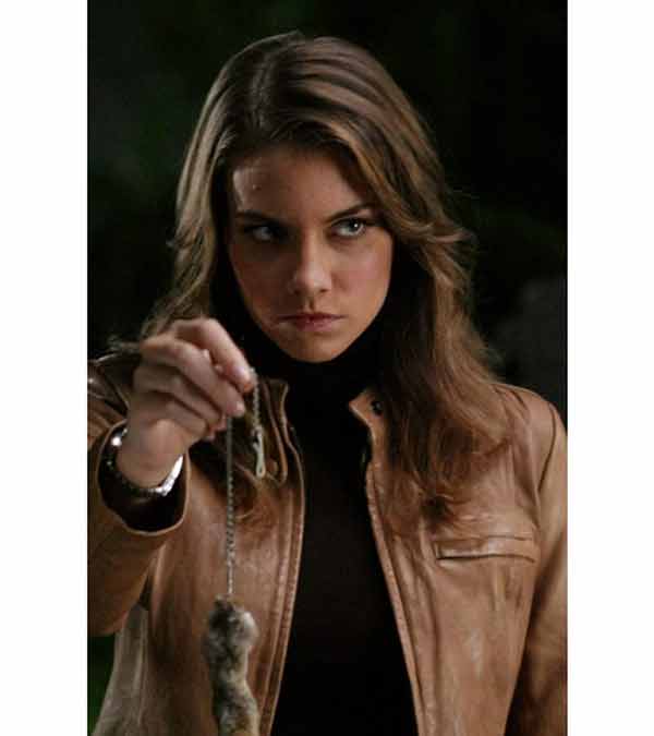 Supernatural Bela Talbot Brown Real Leather Jacket