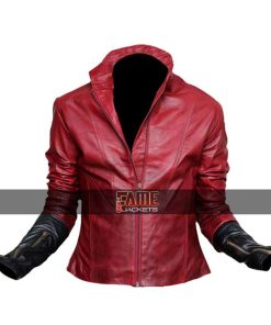 Age of Ultron Scarlet Witch Real Leather Costume