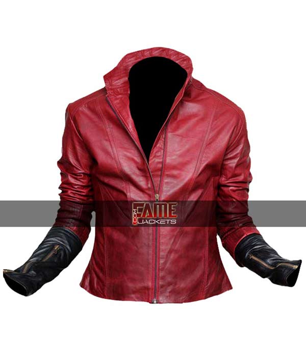 Age of Ultron Scarlet Witch Real Leather Costume