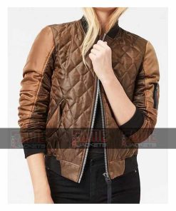 Agents of Shield Jemma Simmons Quilted Jacket