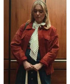 Alternative view of Sex Education S04 Aimee Gibbs Suede Leather Jacket