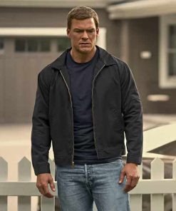 Alan Ritchson Reacher S01 Black Jacket