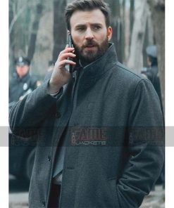 Chris Evans Winter Wool Coat