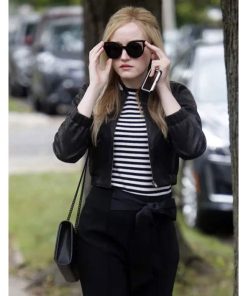 Anna Delvey Inventing Anna Leather Jacket