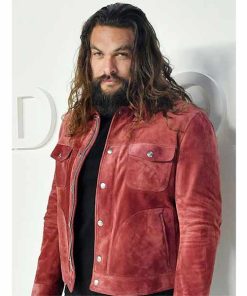 Alternative view of Jason Momoa Aquaman And The Lost Kingdom Red Jacket
