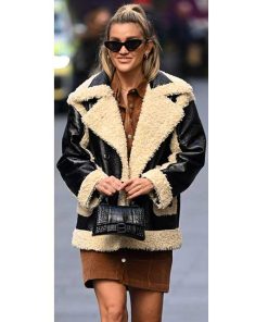 Alternative view of New Style Black Leather Womens Fur Winter Jacket