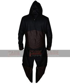 Alternative view of Assassins Creed Unity III Exotica Real Leather Costume With Hoodie