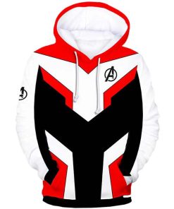 Avengers Endgame Superheroes Quantum Costume Pullover Hoodie
