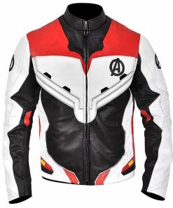Alternative view of Avengers Endgame Quantum Costume Leather Jacket