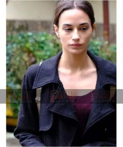 Alternative view of Gülümse Kaderine Eda Black Wool Coat