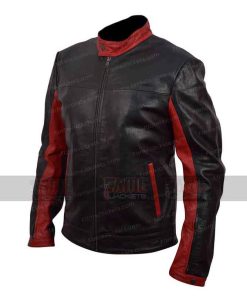 Alternative view of Batman Motorcycle Jacket | Arkham Knight Jacket