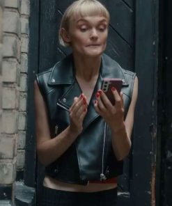 Shop Hebe Beardsall Geek Girl S01 Betty Leather Vest