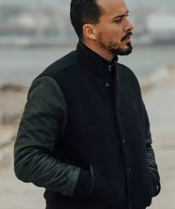 Blood Coast Tewfik Jallab Black Varsity Jacket