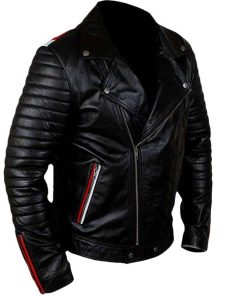 Alternative view of Blue Valentine Ryan Gosling Stylish Black Leather Jacket