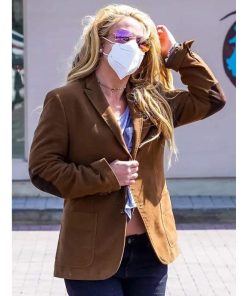 Britney Spears Malibu Wool Blazer