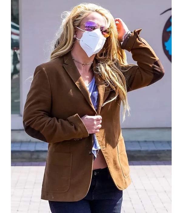Britney Spears Malibu Wool Blazer