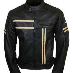 Cafe Racer Cruiser Retro Real Leather Vintage biker Jacket