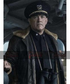 Captain Krause Greyhound Winter Leather Jacket