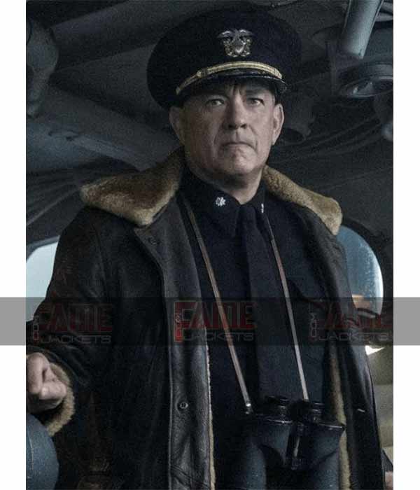 Captain Krause Greyhound Winter Leather Jacket