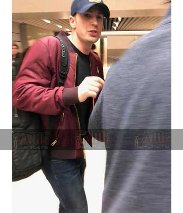 Chris Evans The Gray Man Lloyd Hansen Jacket