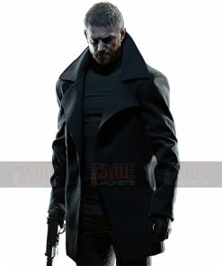 Chris Redfield Wool Coat For Men
