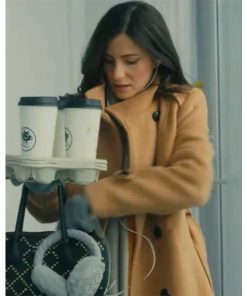 Alternative view of Eliana Ghen Brown Trench Coat From Christmas Cowboy